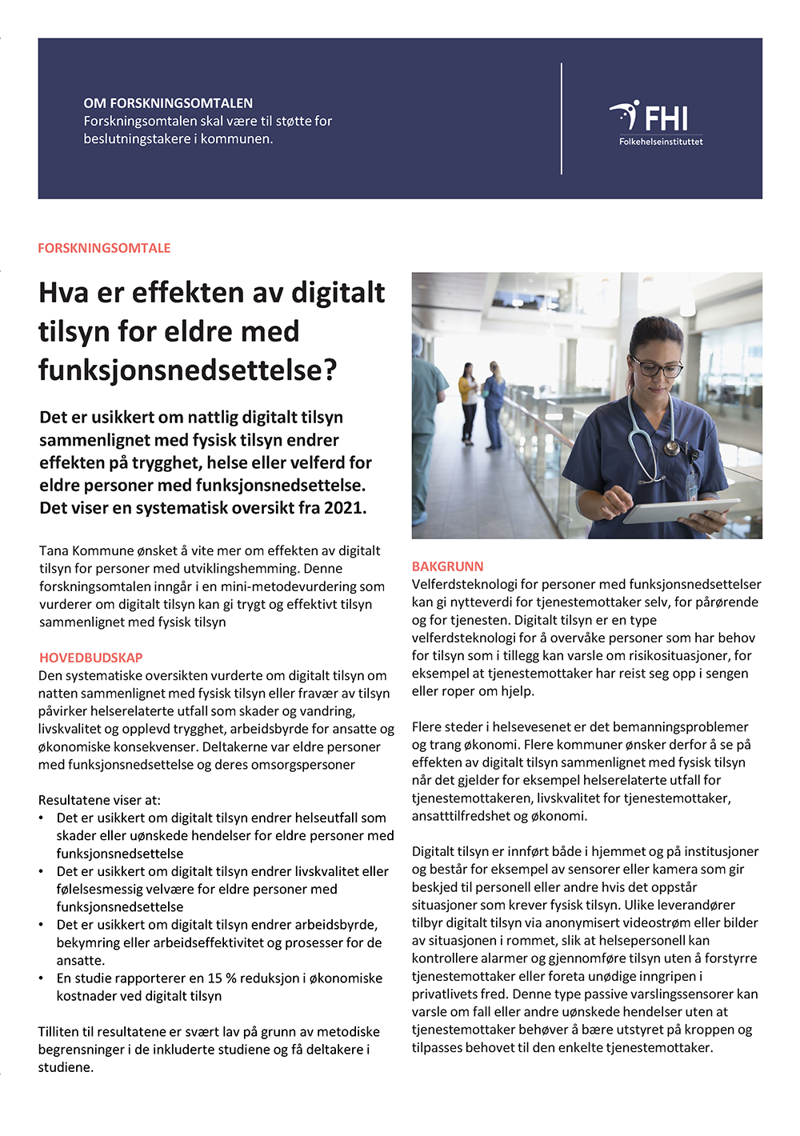 Forside av pdf. Bilde.