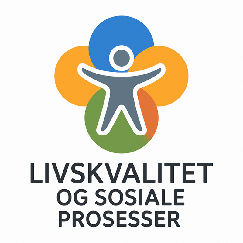 Logo til livskavlitet og sosiale prosesser-prosjektet
