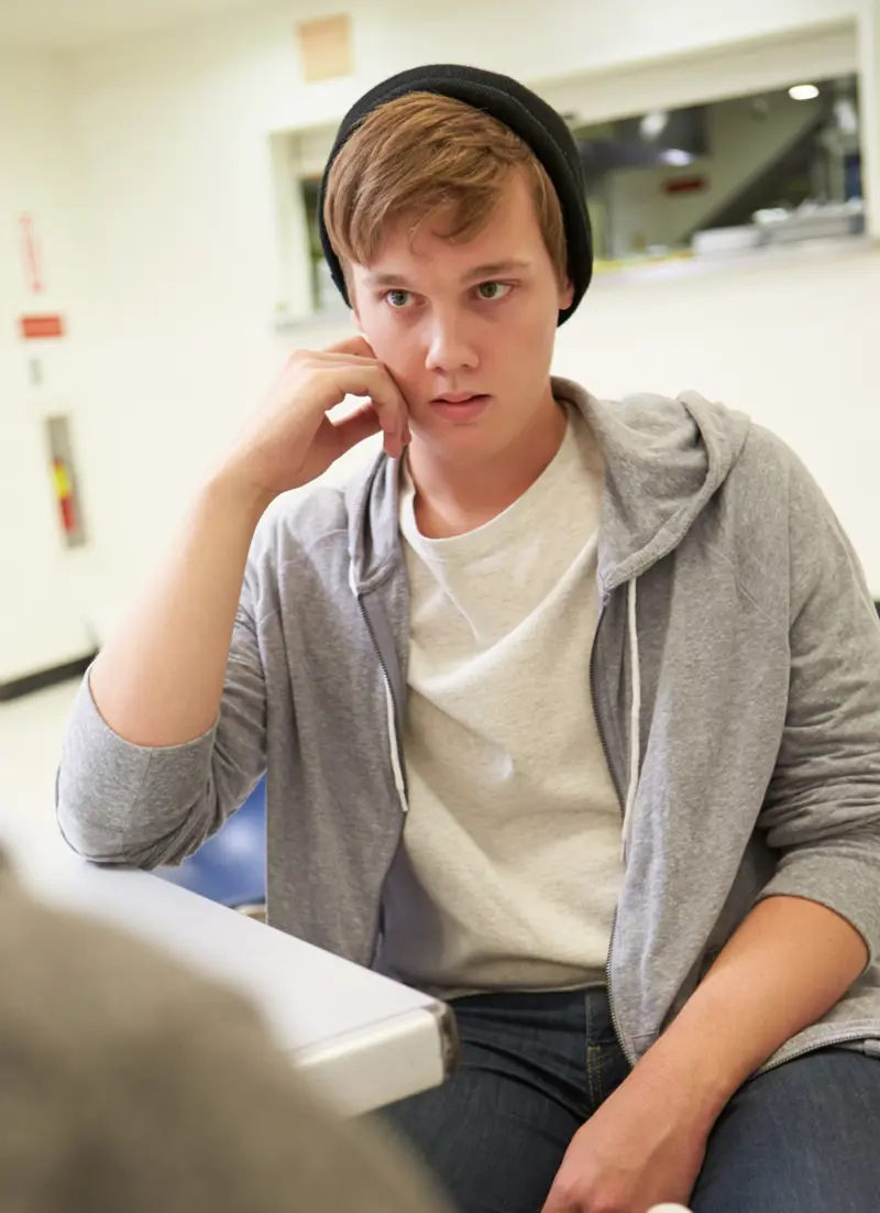 Gutt i terapisamtale