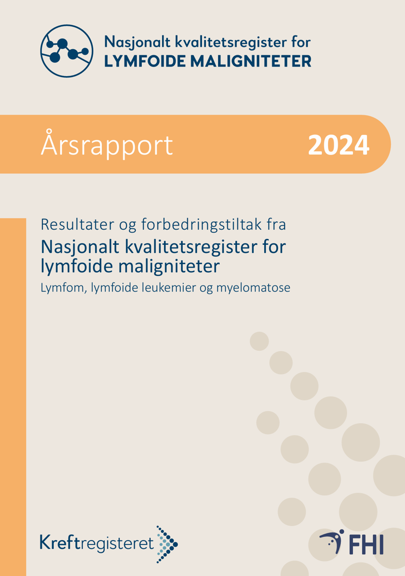forside årsrapport for lymfoide maligniteter