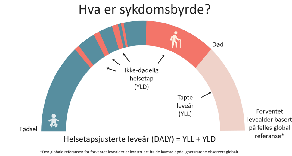 Figur for beskrivelse av sykdomsbyrde
