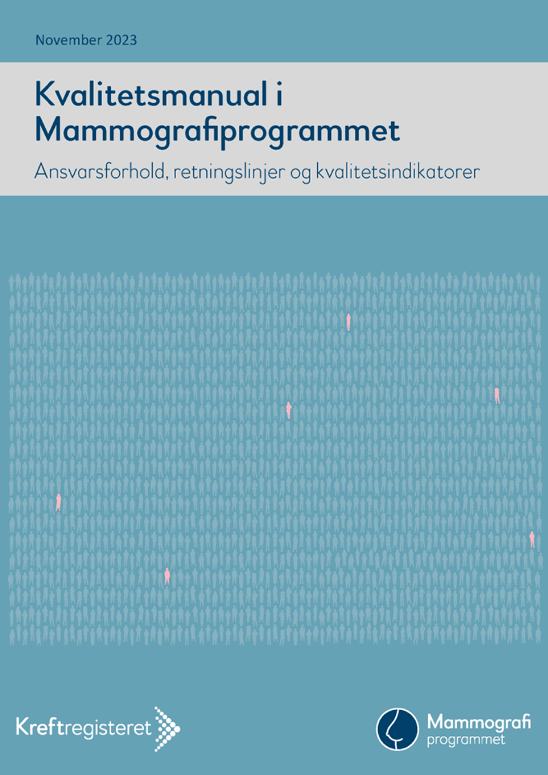 forside kvalitetsmanuel mammografiprogrammet
