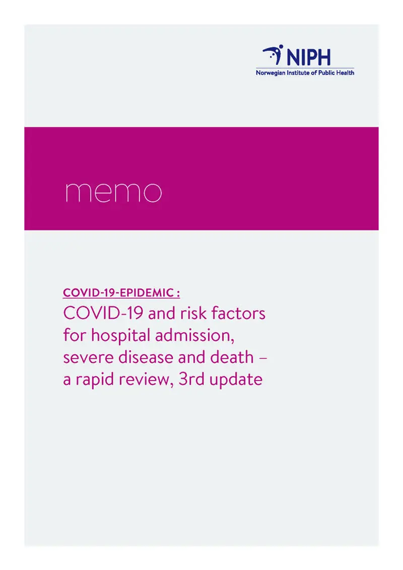 Forside omslag notat covid-19 severity _ENG.jpg