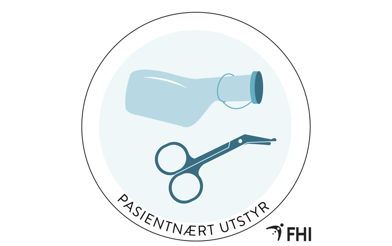 illustrasjon av pasientnært utstyr