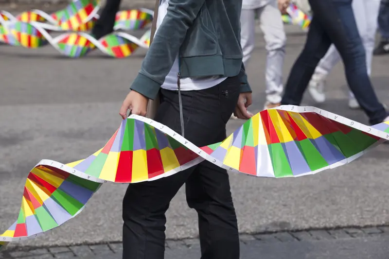 DNA-spiral Foto: Colourbox.com.