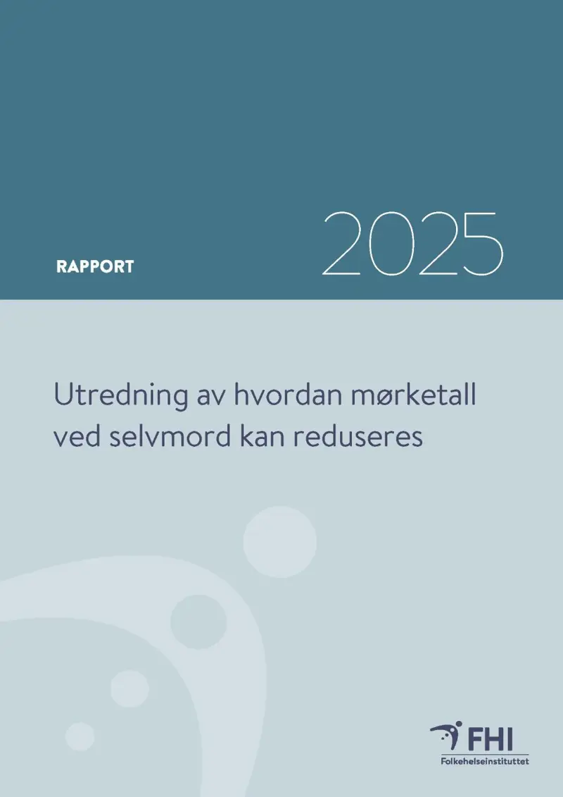 bilde av forsiden av rapport