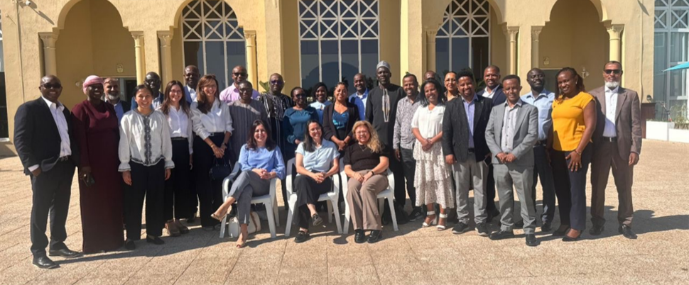 Representatives from Rwanda, Ethiopia, Burkina Faso, Senegal, Cape Verde, Eswatini, Mauritania, Republic of Congo, Chad and Tunisia. Photo.