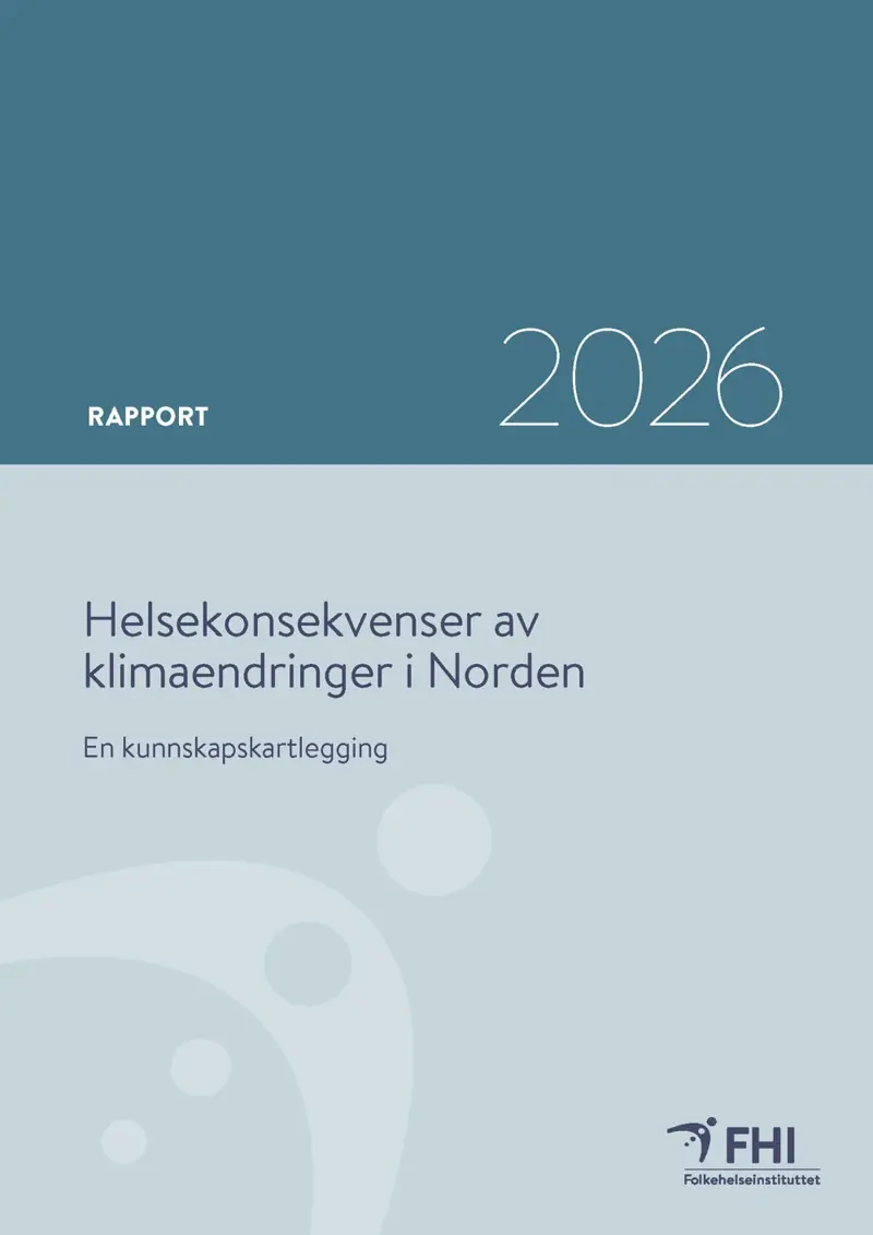 Forside på rapporten