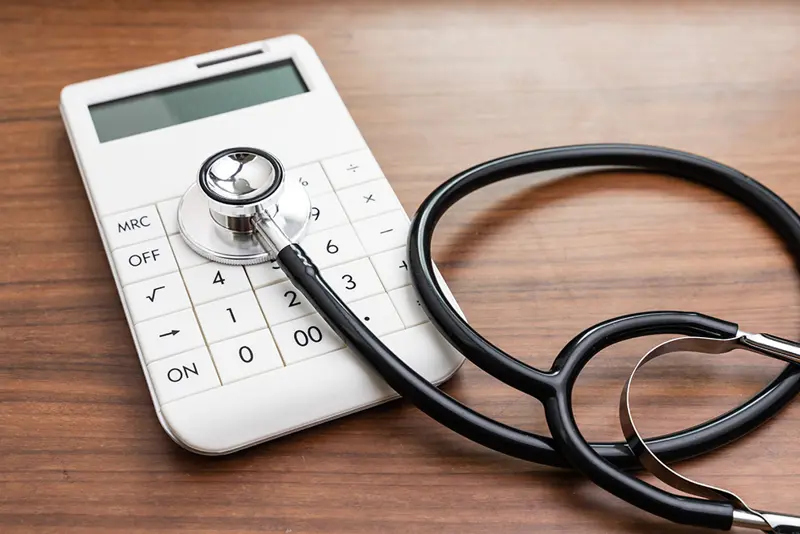 Kalkulator og stetoskop