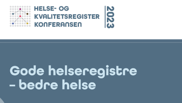 skjermdump av logoen til helseregisterkonferansen