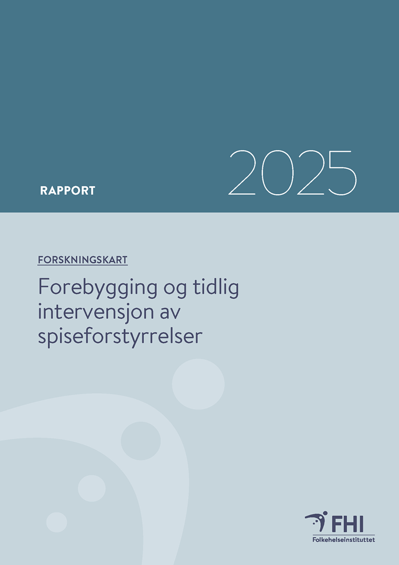 Rapportens forside. Bilde