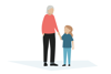 Bestemor tar regninga