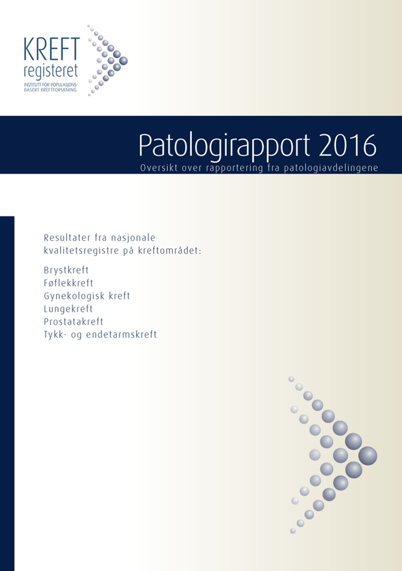 forside patologirapport 2016