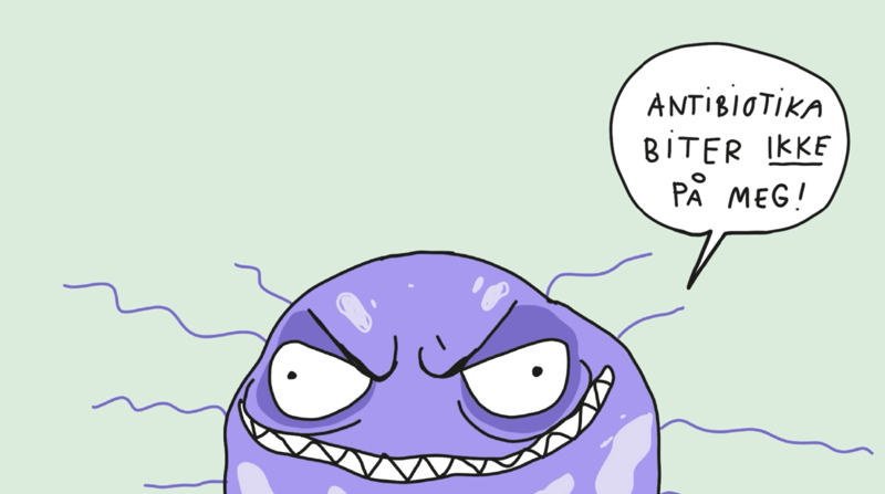 bilde fra film om håndhygiene og antibiotikaresistens