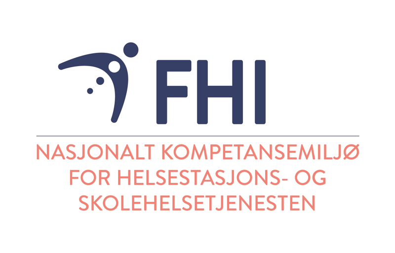 Logobilde av Nasjonalt kompetansemiljø for helsestasjons- og skolehelsetjenesten i Folkehelseinstituttet