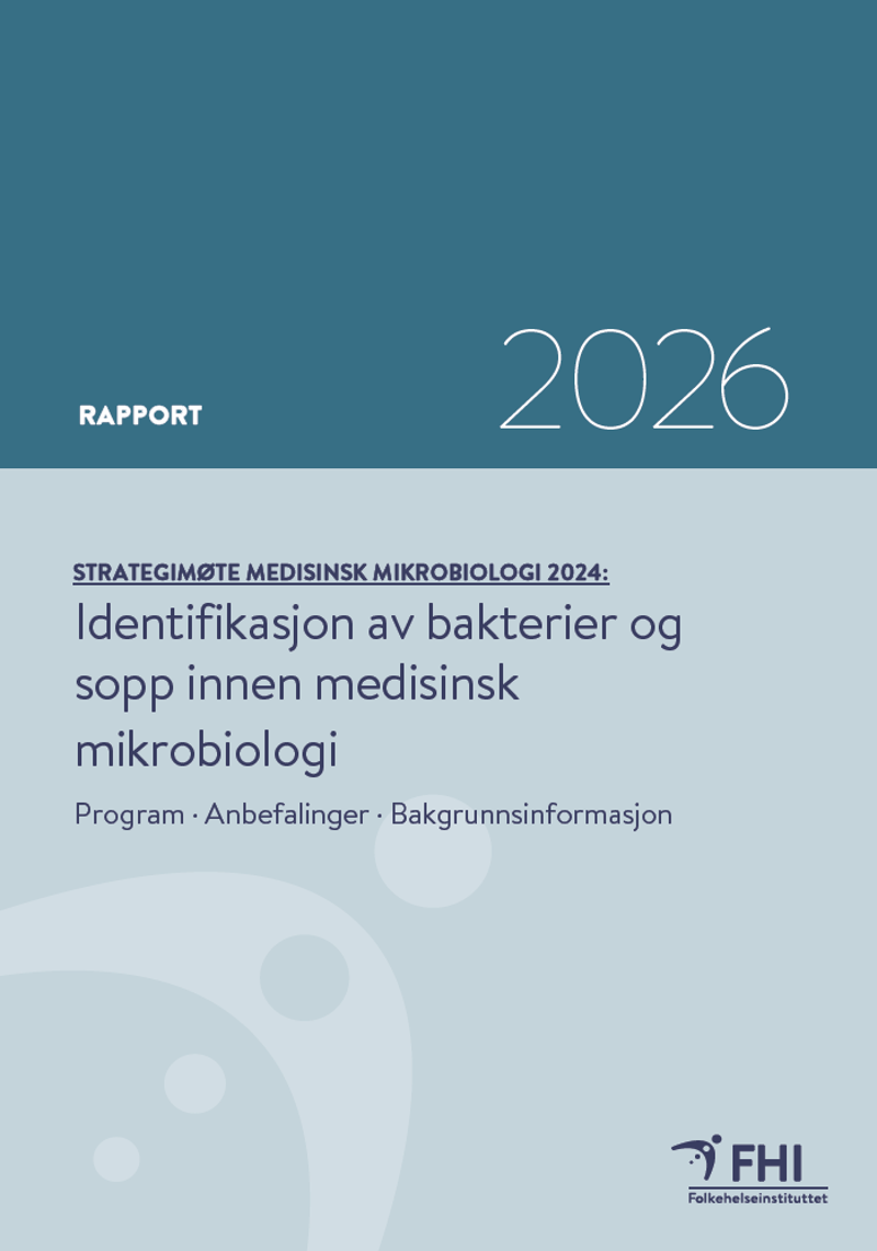 Forside til rapporten