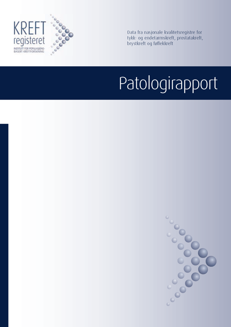 Forside patologirapport