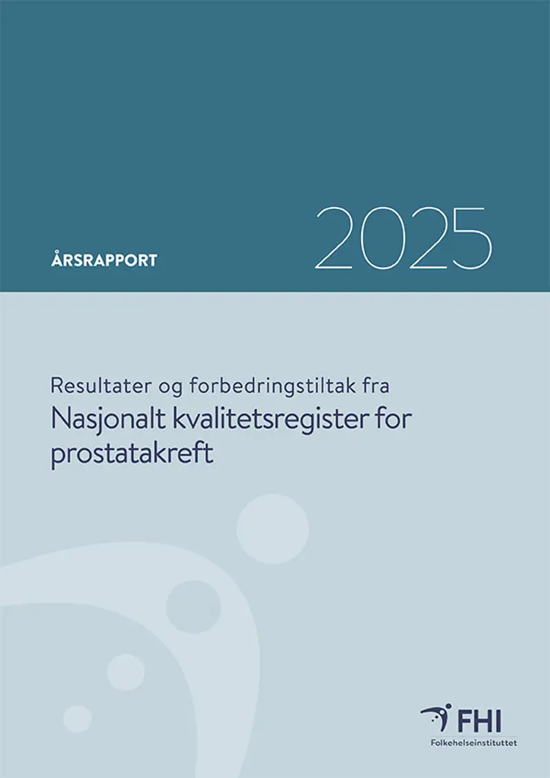 Forside rapport Prostatakreft 2025