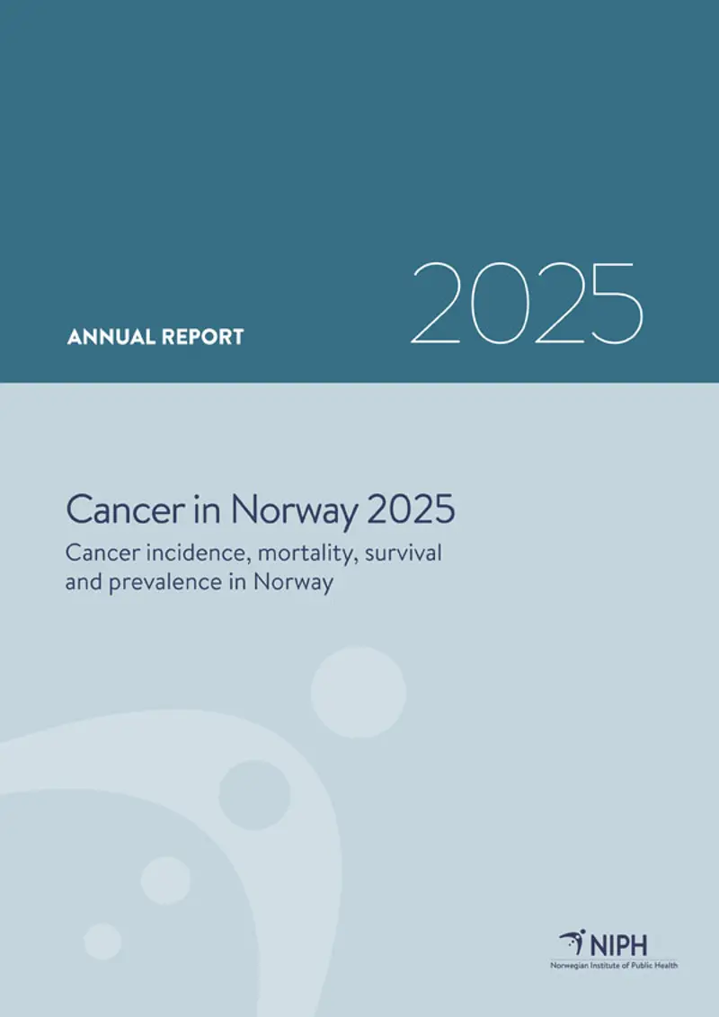 Forside rapport Cancer in Norway 2025
