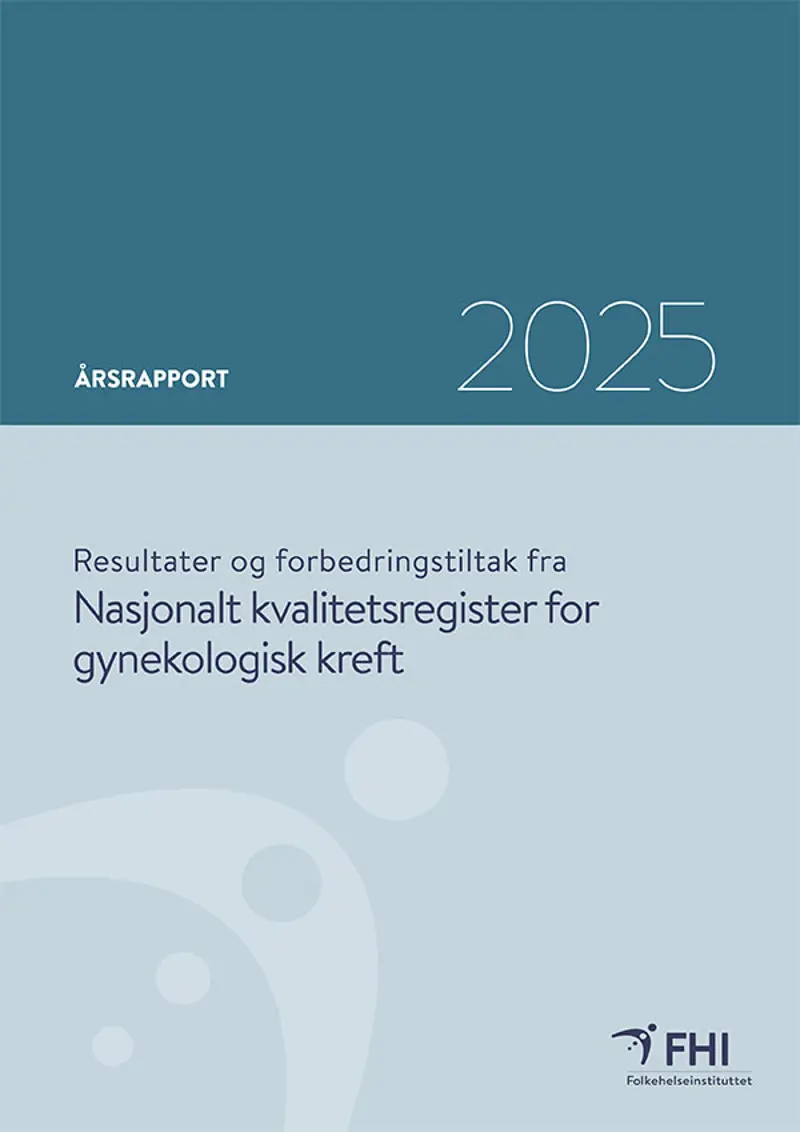Forside rapport Gynekologisk kreft 2025