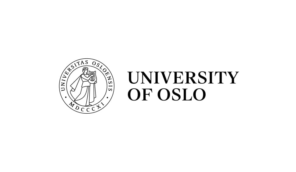 Logo for Universitetet i Oslo, svart skrift og hvit bakgrunn