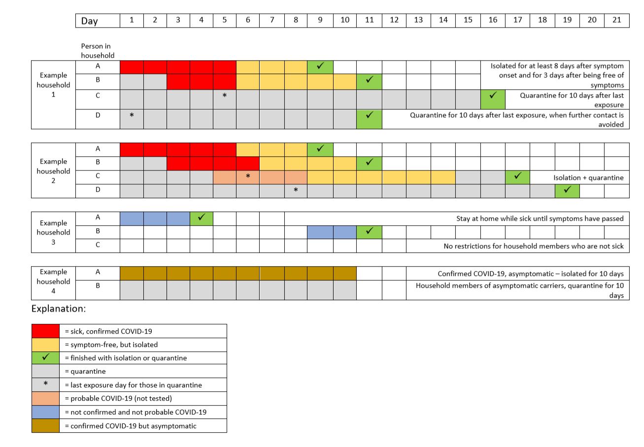 Follow Up Of Close Contacts Quarantine And Home Isolation Niph