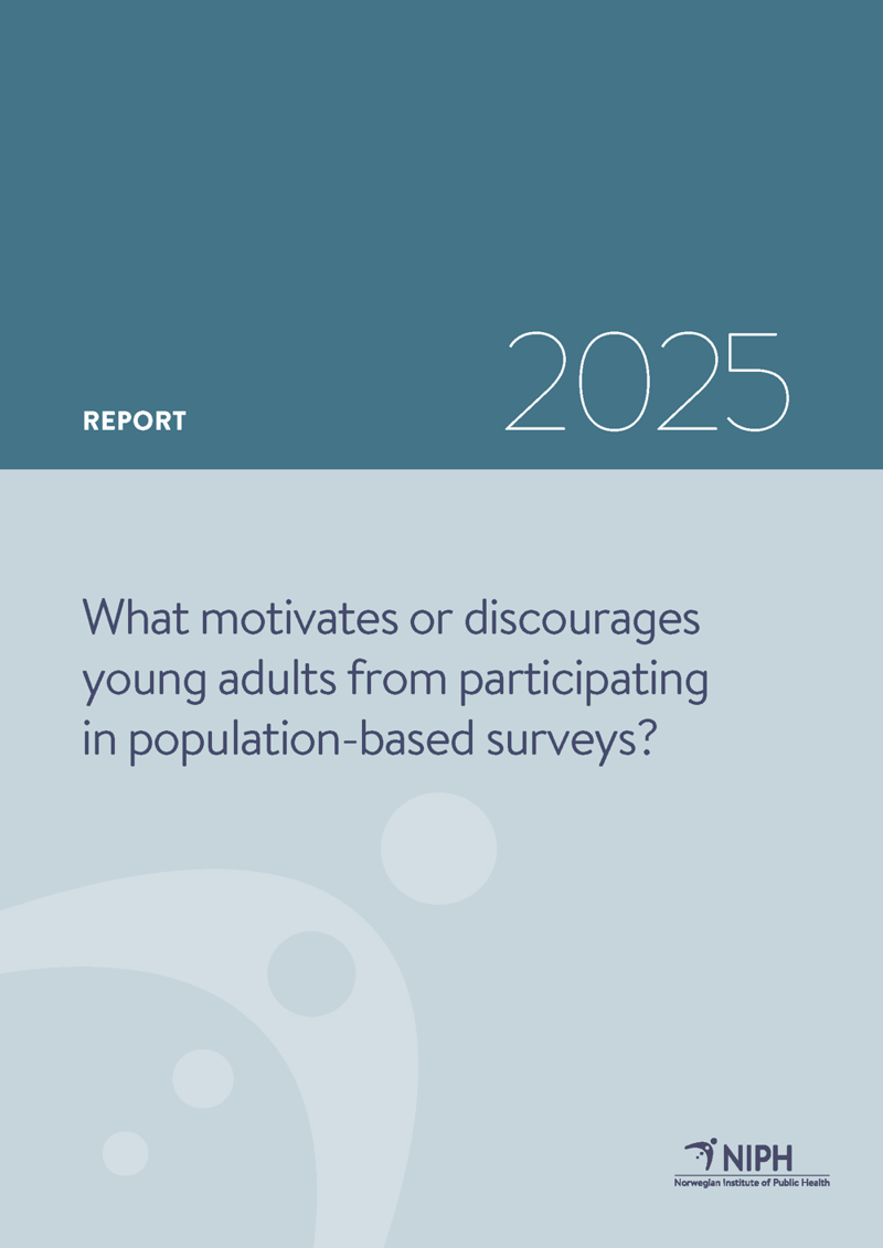 Picture of front page of report.