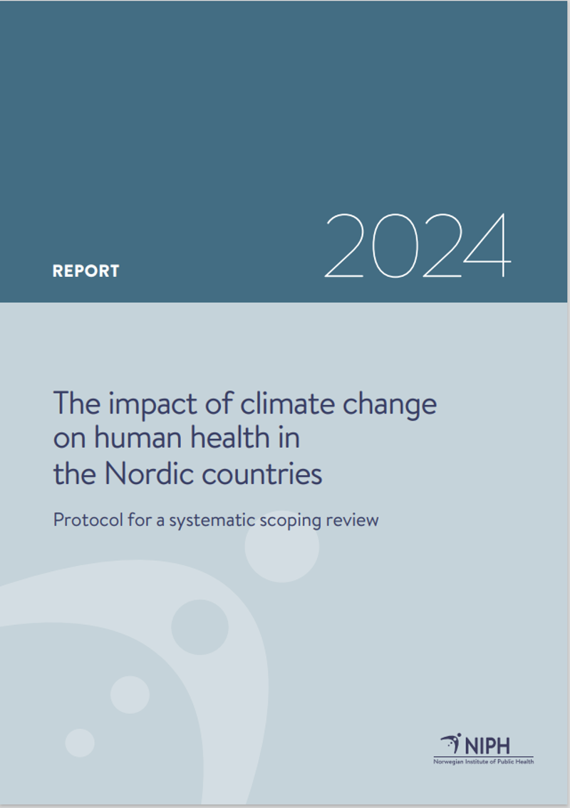 Front page of the report