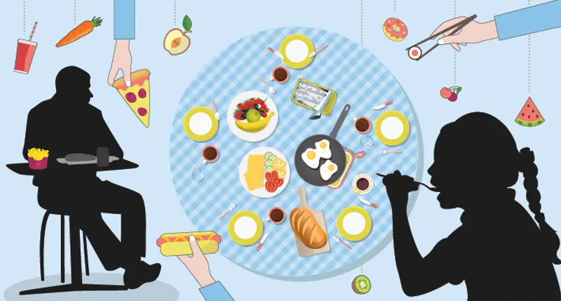 illustrasjon kosthold