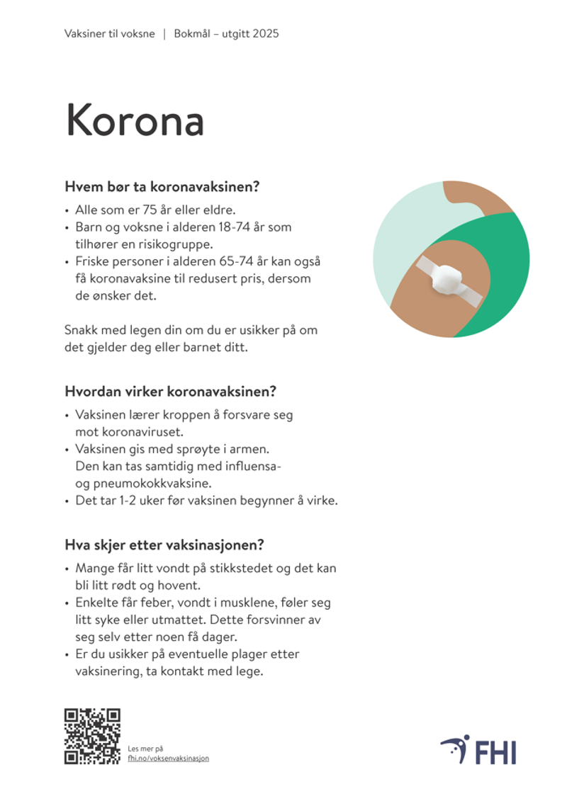 bilde av informasjonsark