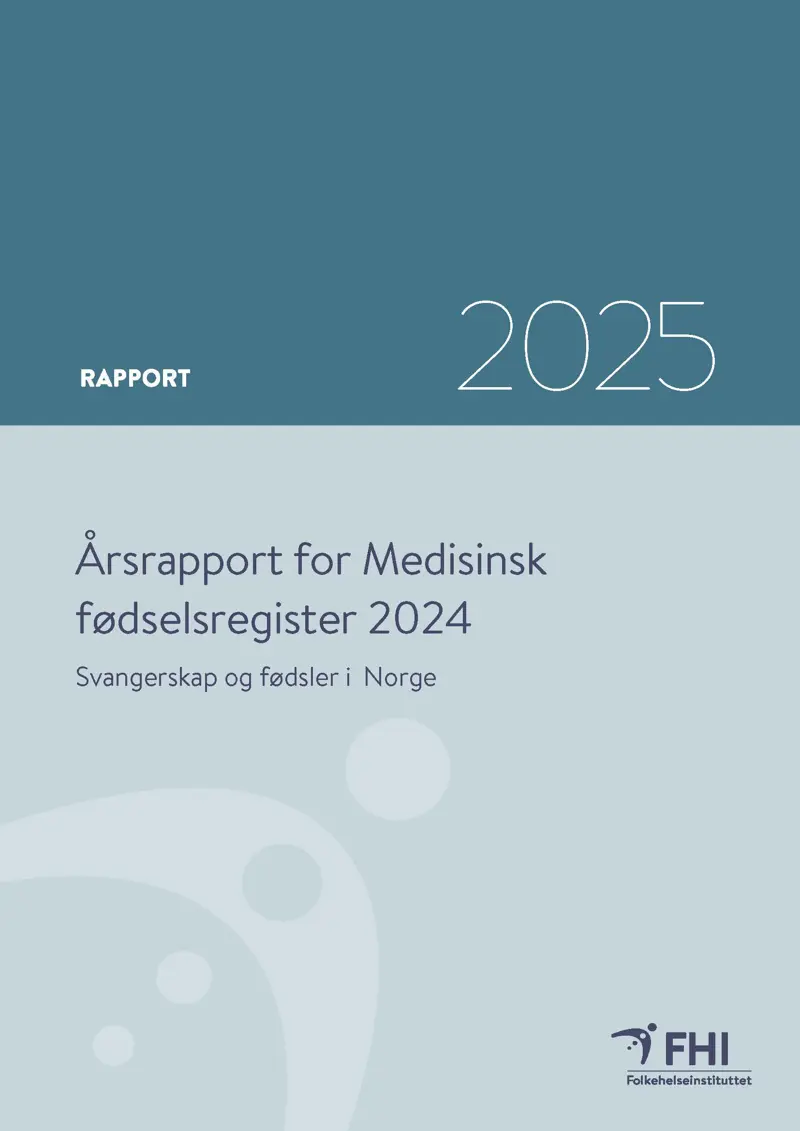 Forside på rapporten