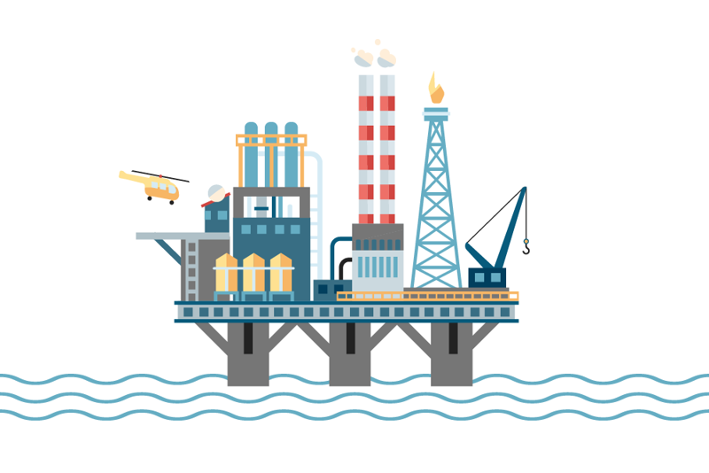 oljeplattform offshore