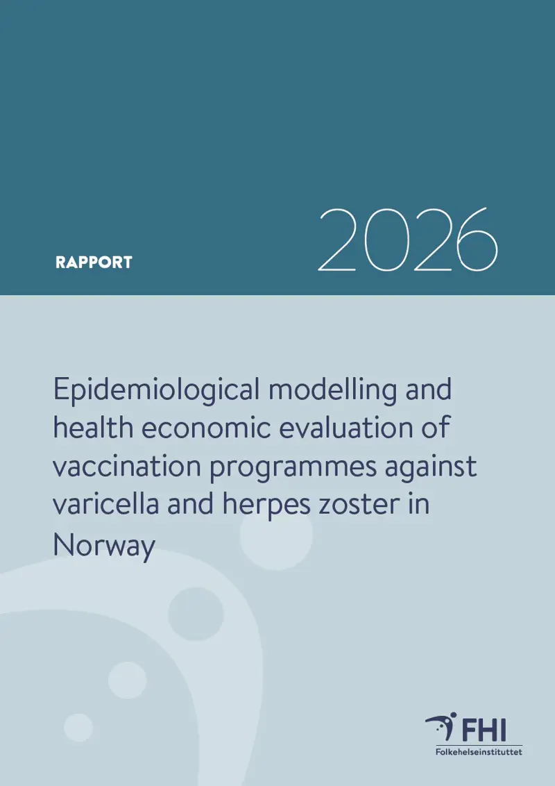 Forside på rapporten