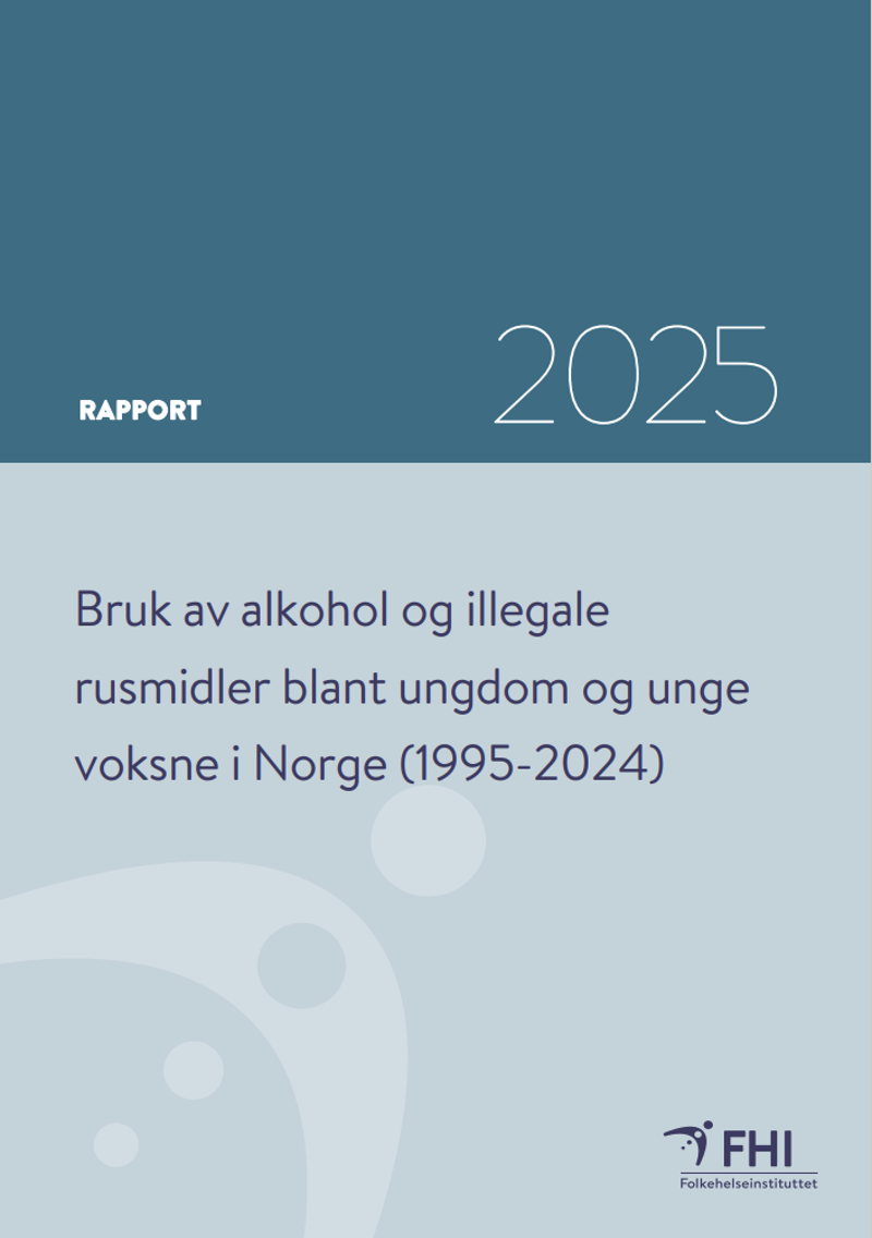 Bruk av alkohol rapportforside