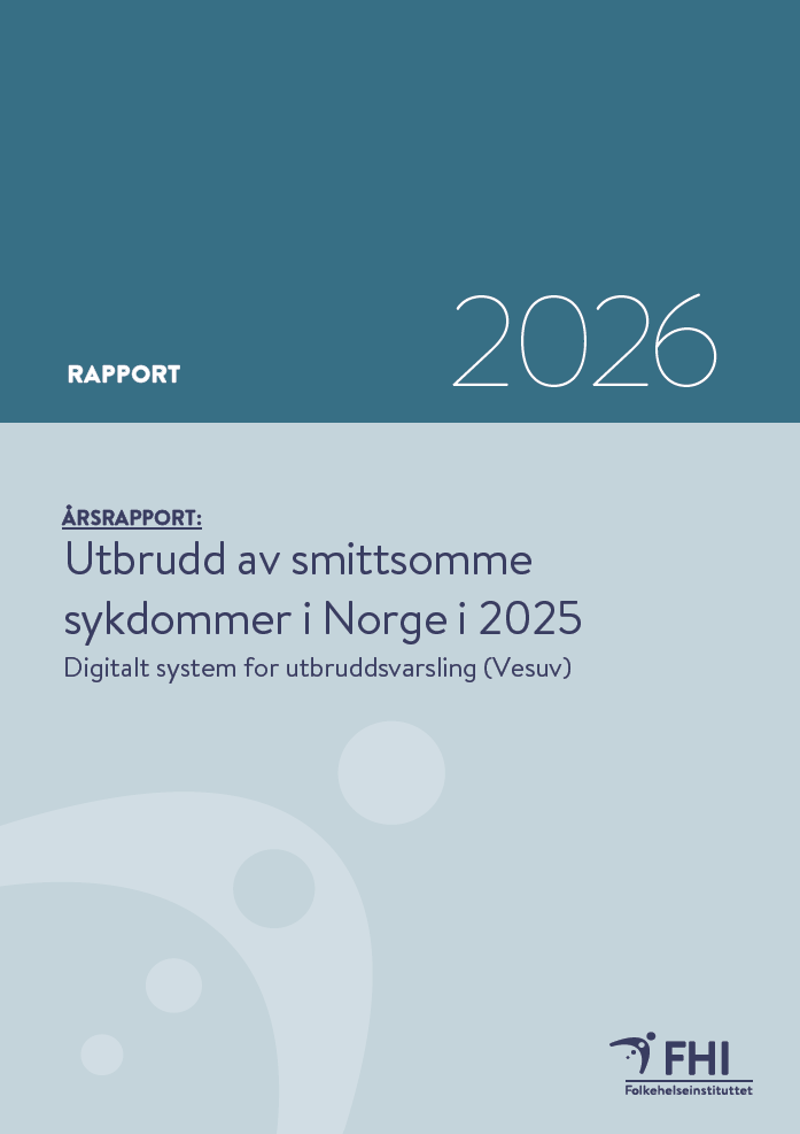 Forside til årsrapporten for 2025