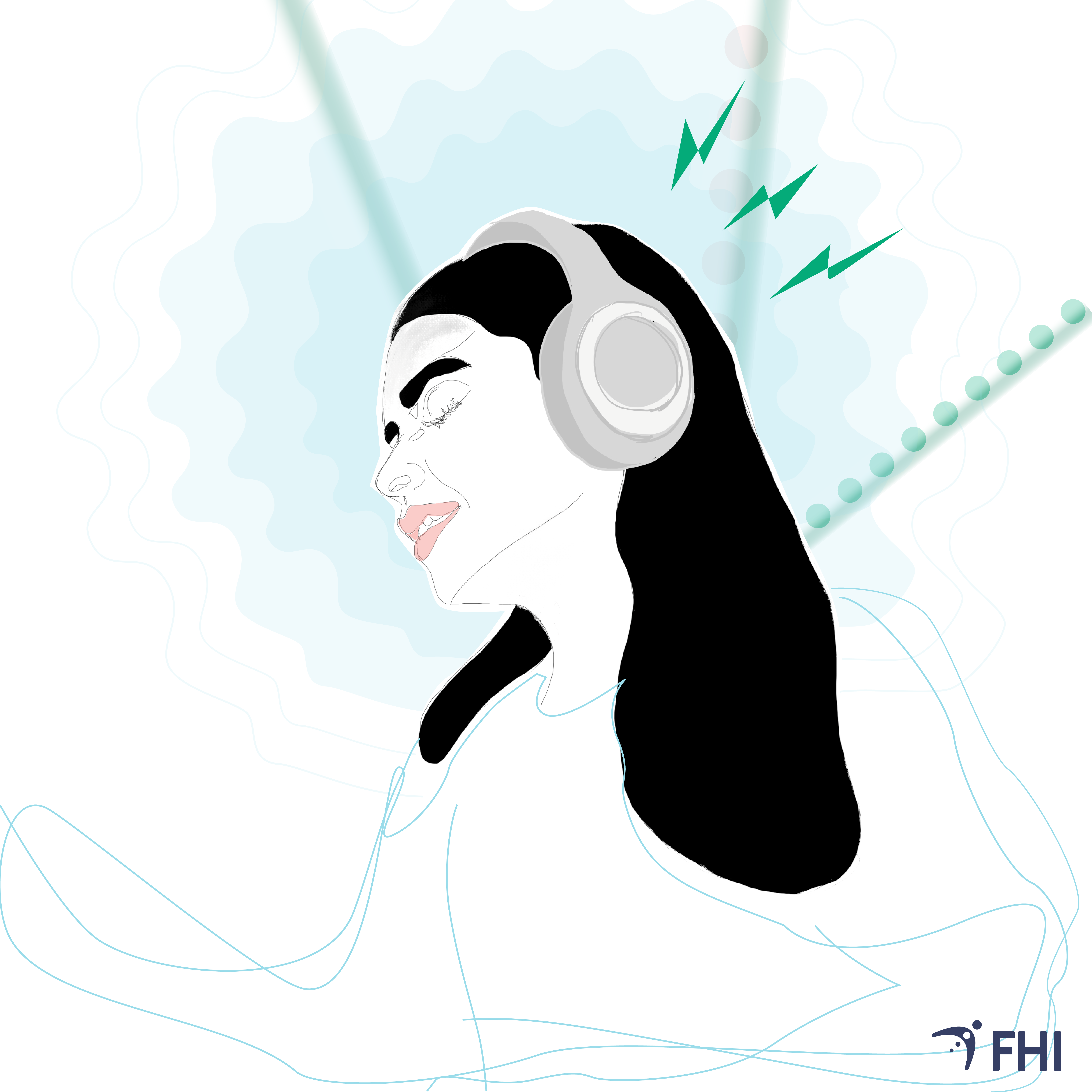 Hodetelefoner og øreplugger med moderat lydvolum er ikke skadelig - FHI