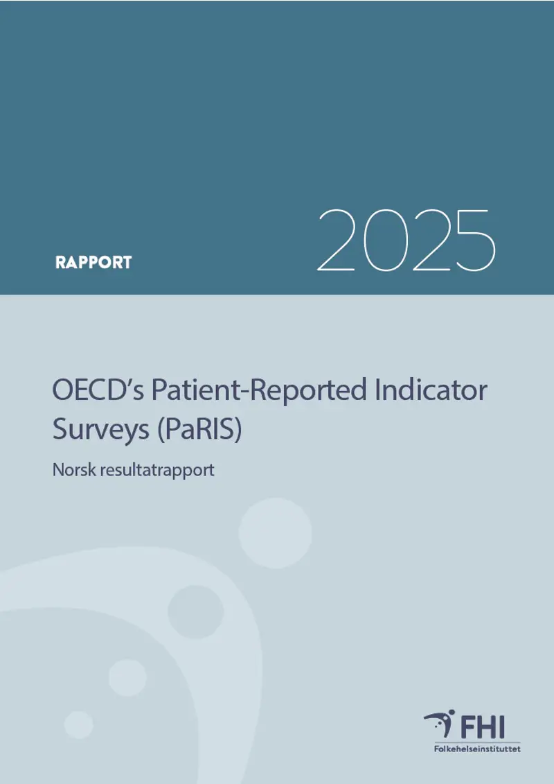 Forside av rapporten