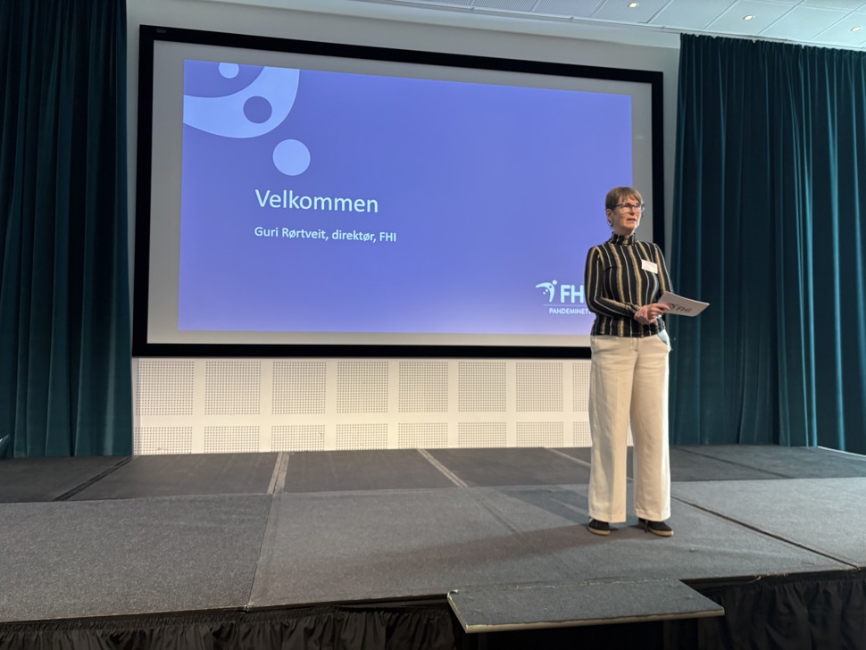 Guri Rørtveit ønsker velkommen til møtet.