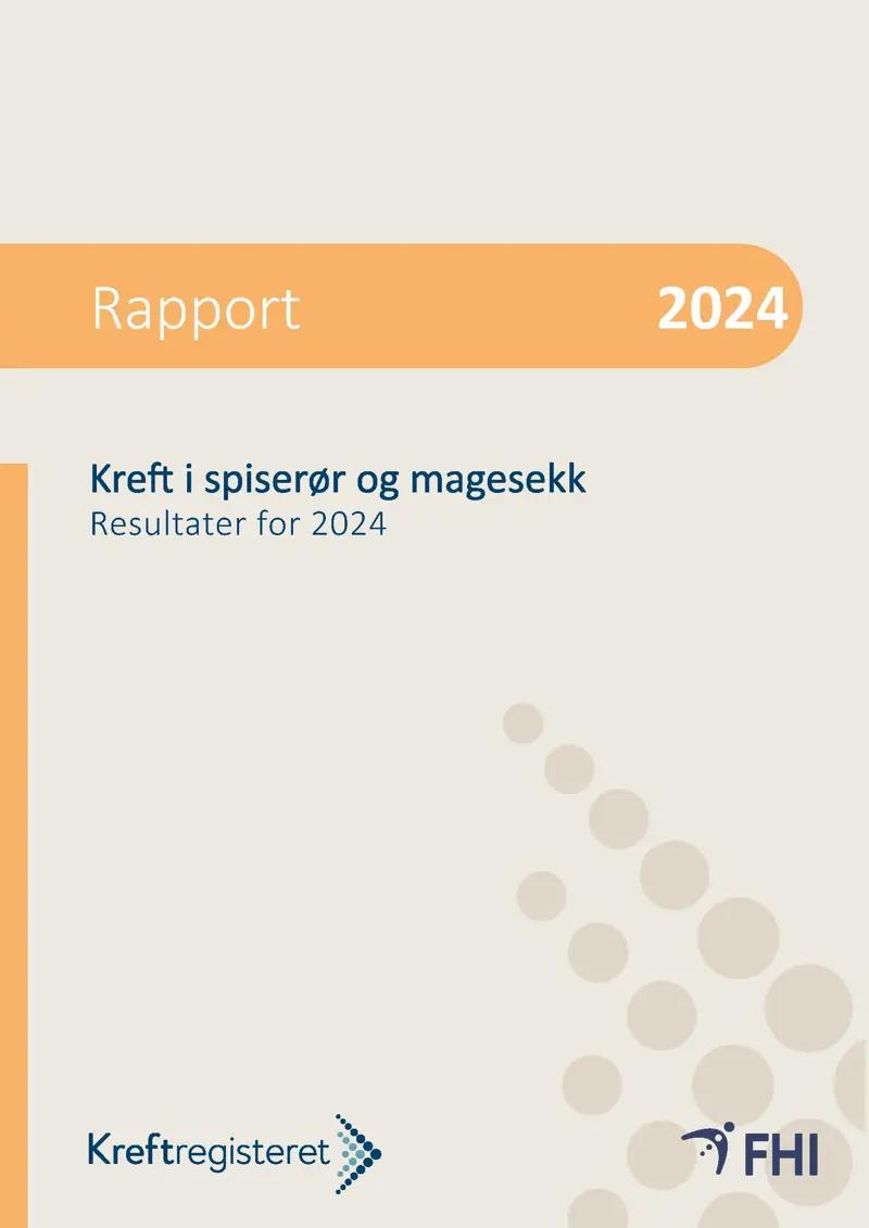Kreft i spiserør og magesekk - forsidebilde