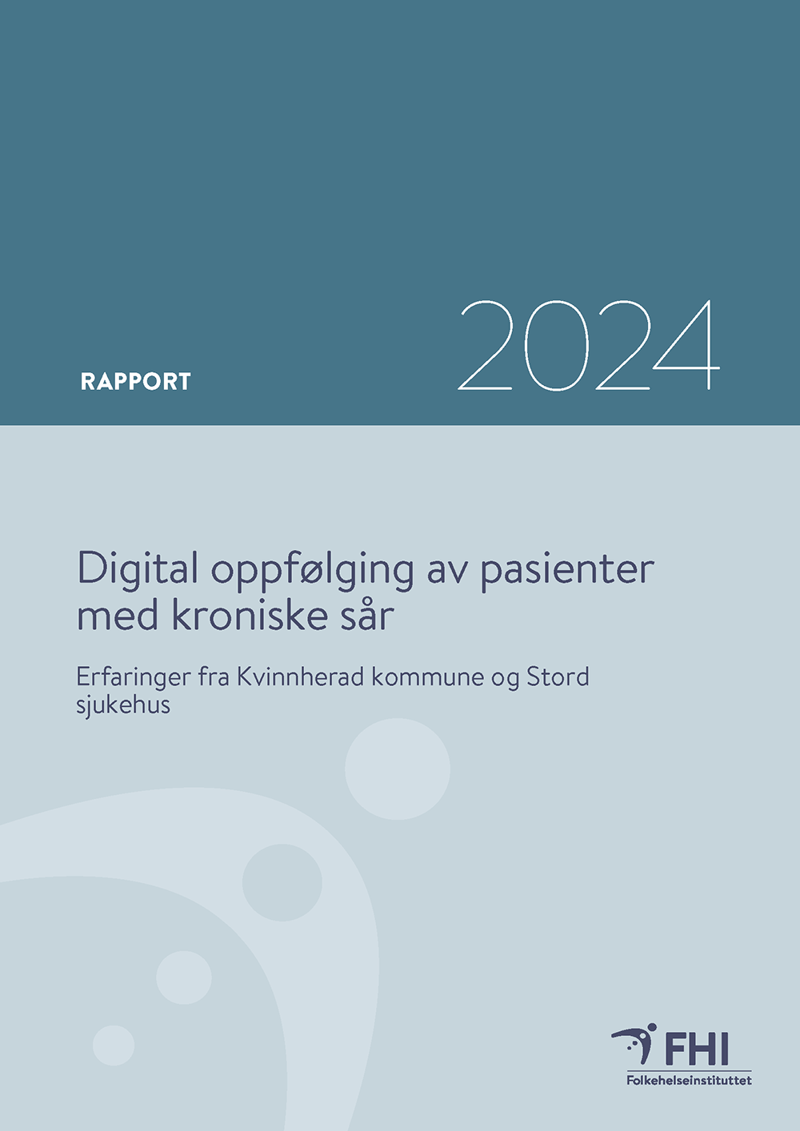 Rapportens forside. Bilde.