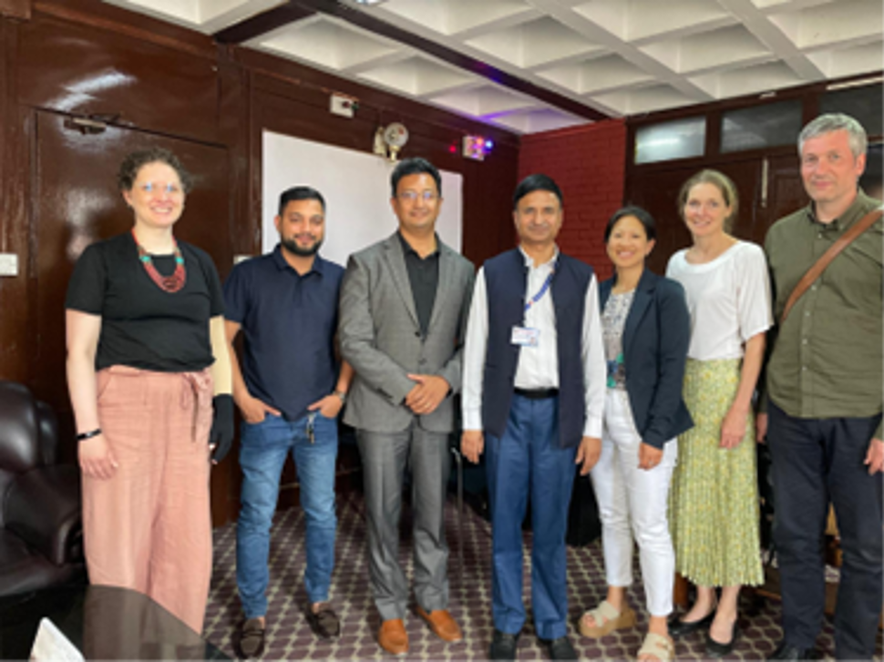 Discussion with Ministry of Health and Population (MoHP), KUSMS and NIPH about our partnership. Photo