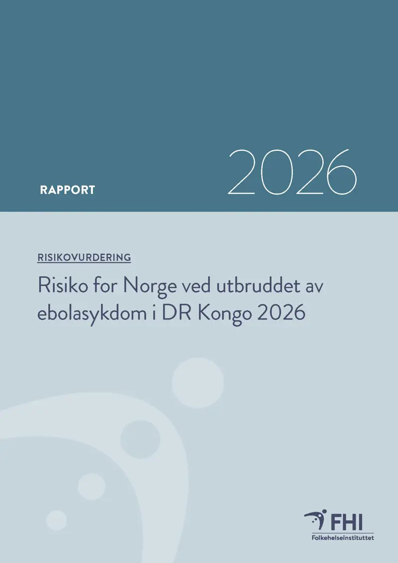 Forsiden til rapporten