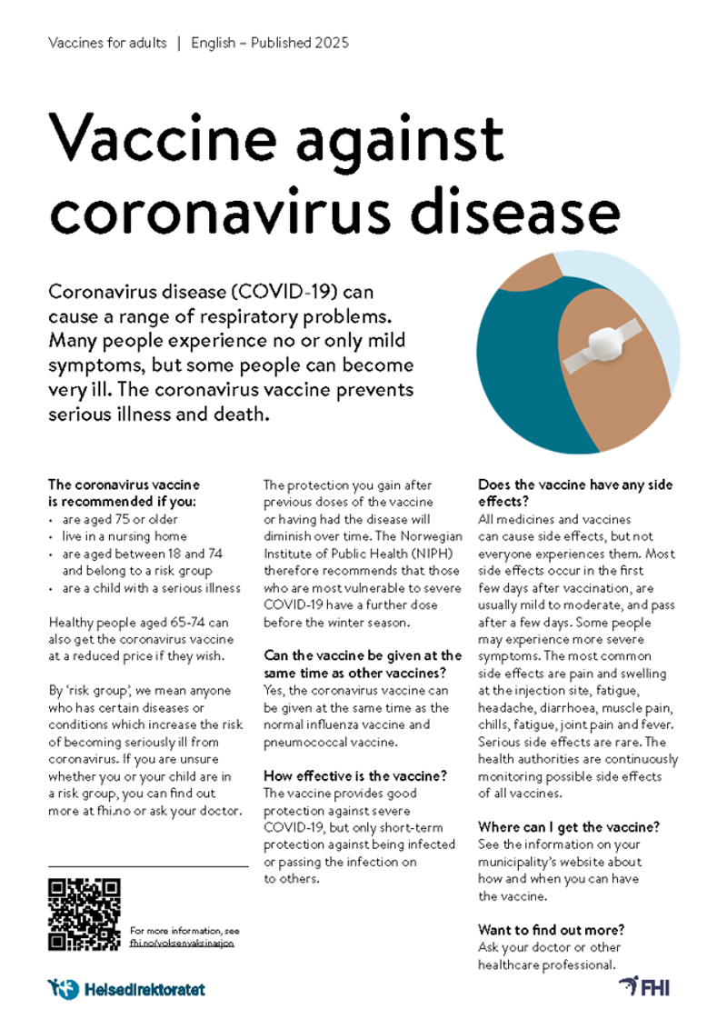 bilde av informasjonsark