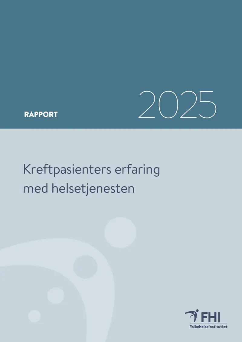 Forside RHF-rapport 2025