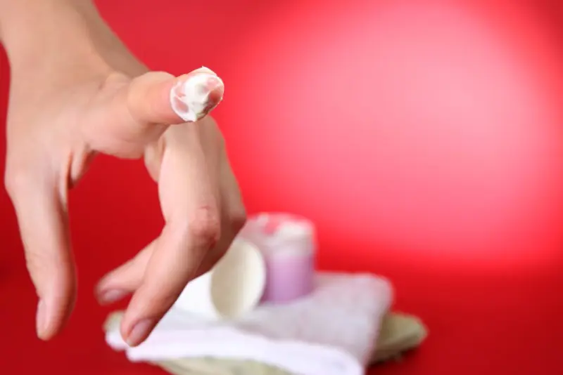 finger med krem
