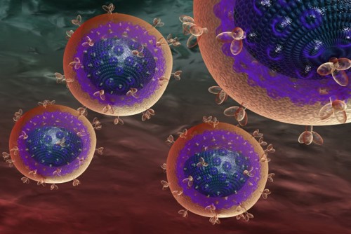 HIV virus (illustrasjonsbilde)
