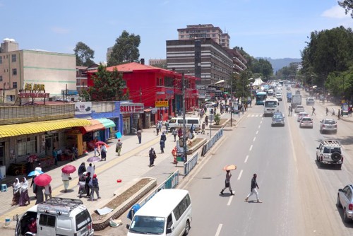 Illustrative photo of street in Ethiopia