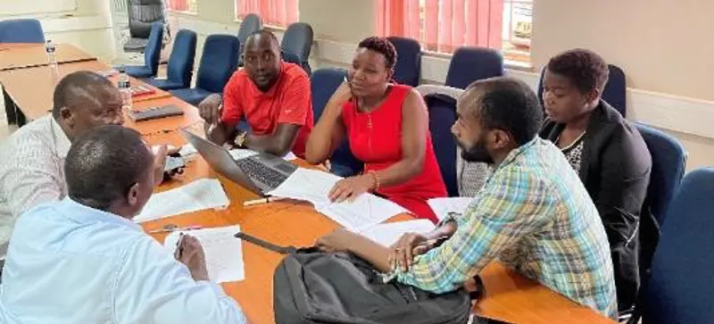 Photo of a group discussion