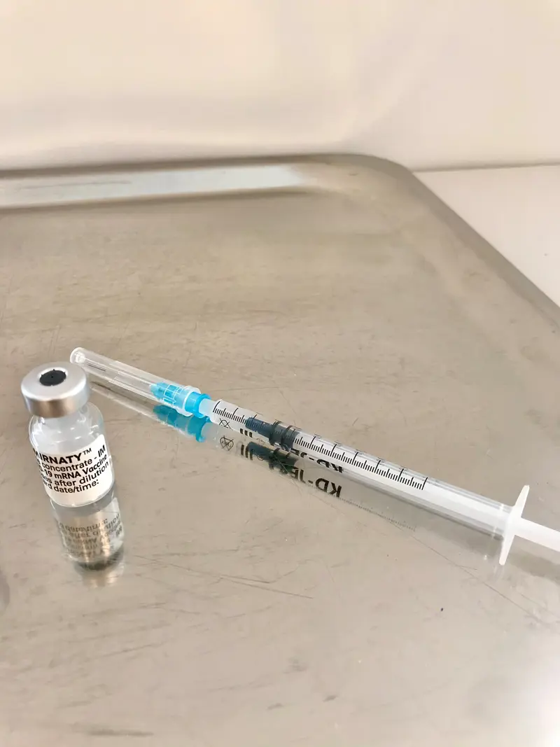 Foto: Koronavaksine Comirnaty Irena Stjepanovic Vatlum