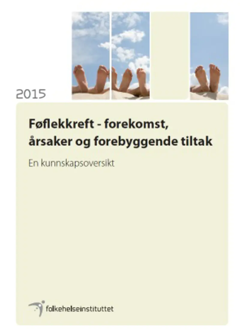 Føflekkkreft-forekomst, årsaker og forebyggende tiltak _forside.jpg